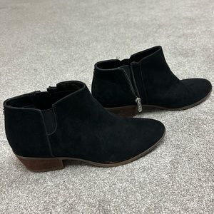 Women’s black ankle boots